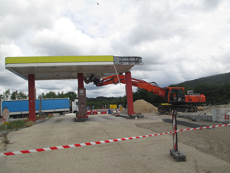 Démolition d'ouvrages pétroliers Épinal